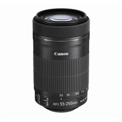 Canon EF-S 55-250mm f/4-5.6 IS STM SLR Telelens Zwart Canon EF-S 55-250mm f/4-5.6 IS STM SLR Telelens Zwart