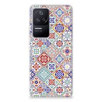 Xiaomi Poco F4 TPU Siliconen Hoesje Tiles Color