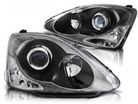Tuning-Tec Koplampen HONDA CIVIC 01-06 HATCHBACK ZWART