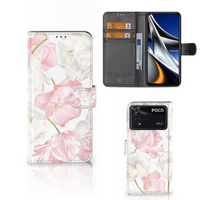 Xiaomi Poco X4 Pro 5G Hoesje Lovely Flowers