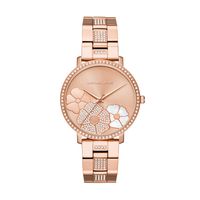 Horlogeband Michael Kors MK3865 Staal Rosé 18mm - thumbnail