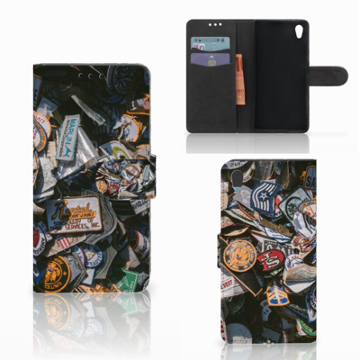 Sony Xperia Z5 | Z5 Dual Telefoonhoesje met foto Badges