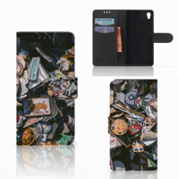 Sony Xperia Z5 | Z5 Dual Telefoonhoesje met foto Badges