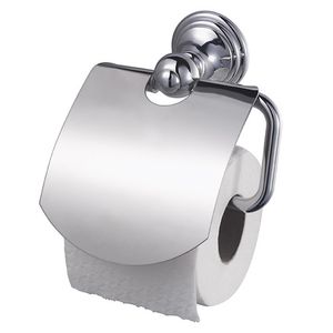 Toiletrolhouder Haceka Allure met Klep Chroom