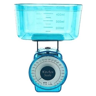 Orange85 Keukenweegschaal Met Kom Blauw Compact Analoog