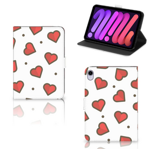 iPad Mini 6 (2021) Tablet Hoes Hearts