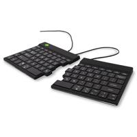 R-Go Tools RGOSP-USWIBL Split Break Ergonomisch Toetsenbord, Gesplitste toetsenbord, Compact, Met pauze indicator, QWERTY (US) Layout, Bedraad, Zwart