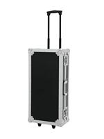 ROADINGER CD-Case zwart 150 cd's trolley | CD-Case met trolleyfunctie