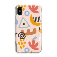 Abstract: iPhone X Volledig Geprint Hoesje - thumbnail