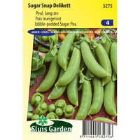 Peul zaden Sugar Snap Delikett - thumbnail