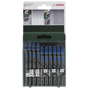 Bosch Accessories 2609256745 10-delig Decoupeerzaagbladen-set met T-schacht 1 set(s)