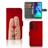 Motorola Moto G Pro Wallet Case met Pasjes Liefde - Origineel Romantisch Cadeau - thumbnail