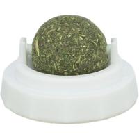 Trixie - Trixie catnip bal met houder zelfklevend