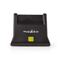 Nedis CRDRU2SM3BK Smartcard Reader Usb 2.0 Desktop Model Black