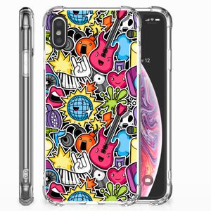 Apple iPhone X | Xs Anti Shock Bumper Case Punk Rock