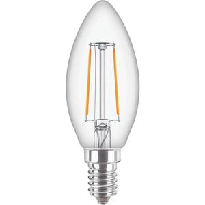 Philips Lighting 37757800 LED-lamp Energielabel E (A - G) E14 Kaars 2 W = 25 W Warmwit (Ø x l) 35 mm x 97 mm 1 stuk(s)