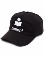 MARANT casquette en coton à logo brodé - Noir