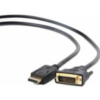 Gembird CC-DPM-DVIM-3M video kabel adapter - thumbnail