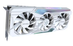 Inno 3D Nvidia GeForce RTX 4060 Ti Videokaart ICHILL X3 8 GB GDDR6-RAM PCIe x8 DisplayPort, HDMI NVIDIA G-Sync , Vulkan