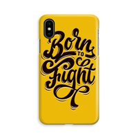 Born to Fight: iPhone X Volledig Geprint Hoesje - thumbnail