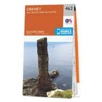 Wandelkaart - Topografische kaart 462 OS Explorer Map Orkney - Hoy, South Walls & Flotta | Ordnance Survey - thumbnail