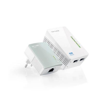 TP-LINK TL-WPA4220KIT PowerLine-netwerkadapter 300 Mbit/s Ethernet LAN Wi-Fi
