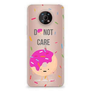 Nokia G50 Siliconen Case Donut Roze