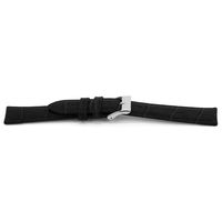 Horlogeband Universeel G156Z Leder Zwart 20mm - thumbnail