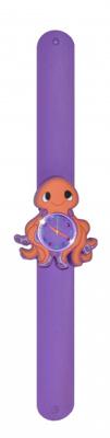 Wild Republic klaparmband horloge octopus 22,5 cm siliconen