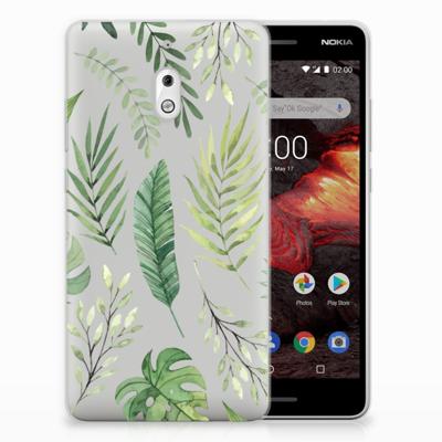 Nokia 2.1 (2018) TPU Case Leaves