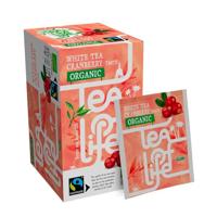 Tea of Life | White Tea Cranberry | Organic | 25 x 1.5 gram