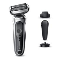 Braun Series 7 70-S4200cs Elektrisch Scheerapparaat Met Oplaadstandaard, Precisietrimmer, Zilver