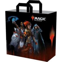 Konix Magic The Gathering Sac Cabas 40 x 45 x 20 cm - Matière gerecycled - Motif Planeswalkers - Zwart