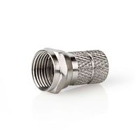 Nedis F-Connector | Male | Twist-On | 7.0 mm | Zilver | 5 Stuks | 1 stuks - CSGB41906ME CSGB41906ME