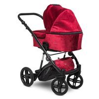 Velvett kinderwagen 2 in 1 - Red Velvett