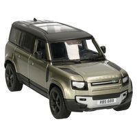 Modelauto/speelgoedauto Land Rover Defender schaal 1:24/21 x 8 x 8 cm - thumbnail