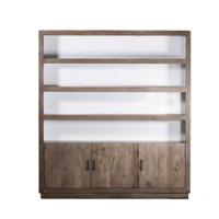 Giga Meubel - Kast Naturel - 180x40x200cm - Mangohout - kast Wesley