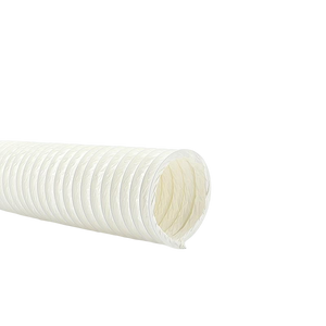 Flexibele Slang Wit Pvc - Ø150- Lengte 1 Meter