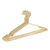 ACAZA 20 Metalen Kleerhangers, Ultra-dunne en Ruimtebesparende Kledinghangers, Goud