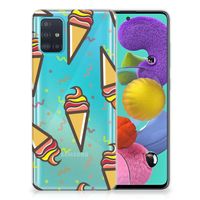 Samsung Galaxy A51 Siliconen Case Icecream