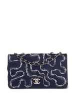 CHANEL Pre-Owned sac porté épaule Classic Flap médium (2015) - Bleu