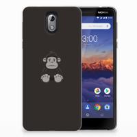 Nokia 3.1 (2018) Telefoonhoesje met Naam Gorilla