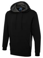 Uneek UC517 Two Tone Hooded Sweatshirt