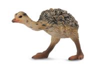 Collecta wilde dieren: struisvogelkuiken 5,5 cm bruin