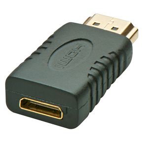 Lindy 41208 HDMI HDMI Mini Zwart kabeladapter/verloopstukje