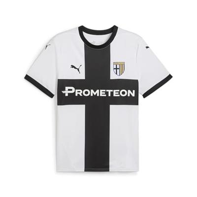 PUMA Parma Calcio 24/25 thuisshirt voor heren S White Black