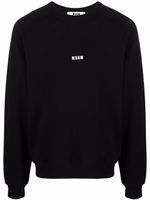 MSGM sweat à logo imprimé - Noir - thumbnail