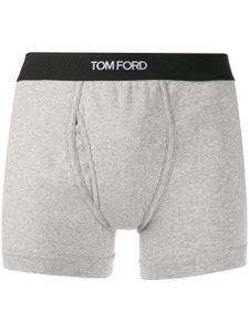 TOM FORD boxer à logo - Gris