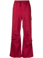 P.A.R.O.S.H. pantalon court à poches cargo - Rouge