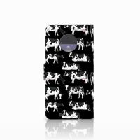 Motorola Moto G6 Telefoonhoesje met Pasjes Koetjes